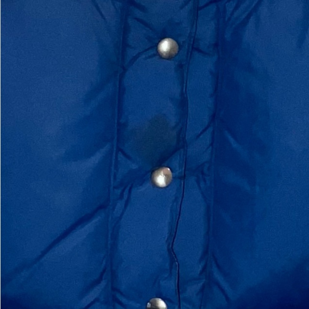Rocky Mountain Featherbed Vintage blue Leather/ Down vest - Picture 8 of 8
